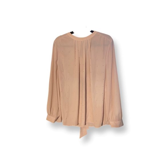Worthington Woman Blush Stud Blouse - 0X - Picture 1 of 4
